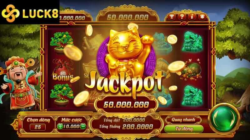 Chơi game nổ hũ Luck8 - Nhận thưởng siêu lớn mỗi ngày